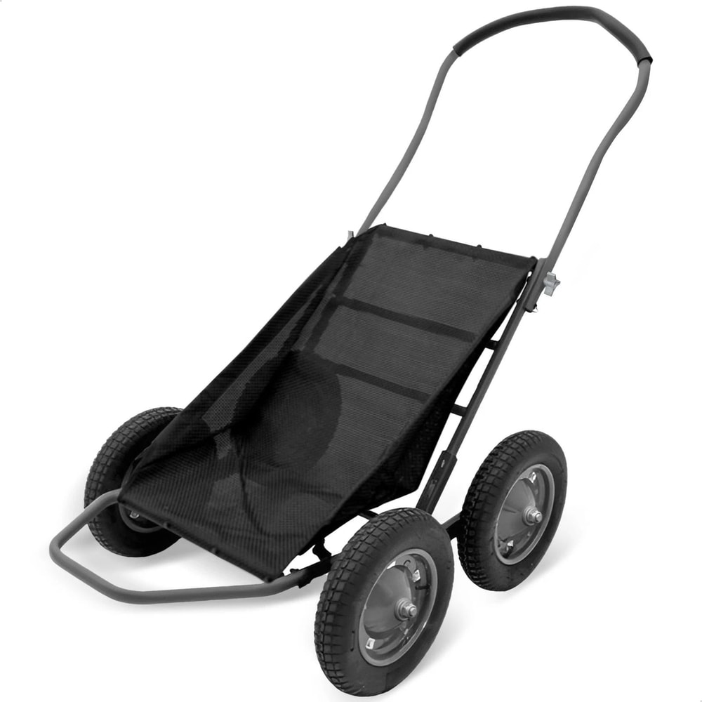 Hawk Crawler Multi Use Folding Cart Hunting Fishing Cart Capacity Black 8