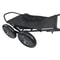 Hawk Crawler Multi Use Folding Cart Hunting Fishing Cart Capacity Black 2