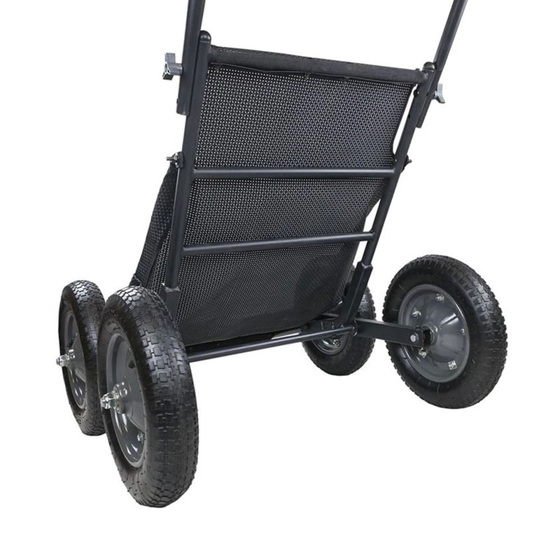 Hawk Crawler Multi Use Folding Cart Hunting Fishing Cart Capacity Black 3