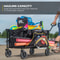 Gorilla Carts Collapsible Outdoor Utility Wagon Oversized Bed Black 6