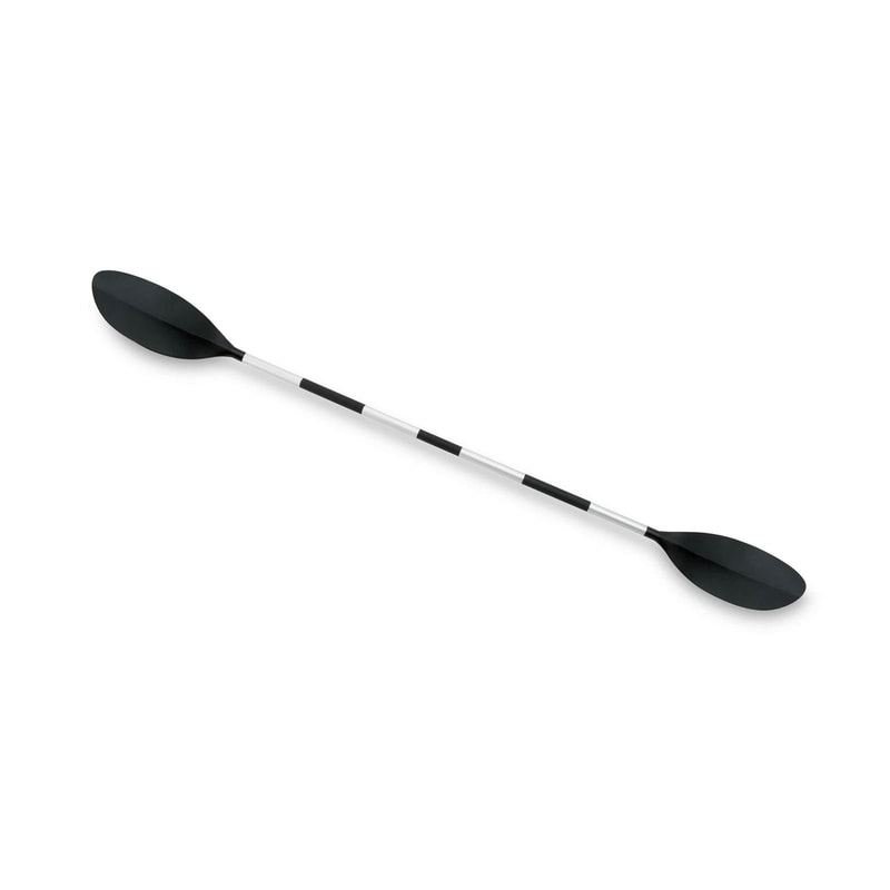 Lightweight Aluminum Double Oar Inflatable Kayak Paddle Black 6