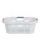 Rubbermaid Bushel Hip Hugger Portable Plastic Laundry Basket White Spacious Durable Storage Soluti 2