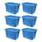 Rubbermaid Storage Container Set Stackable Plastic Bins 9