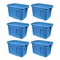 Rubbermaid Storage Container Set Stackable Plastic Bins 9
