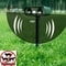Ultrasonic Solar Powered Animal Repeller Outdoor Pest Control For Cats Mice Deer 4