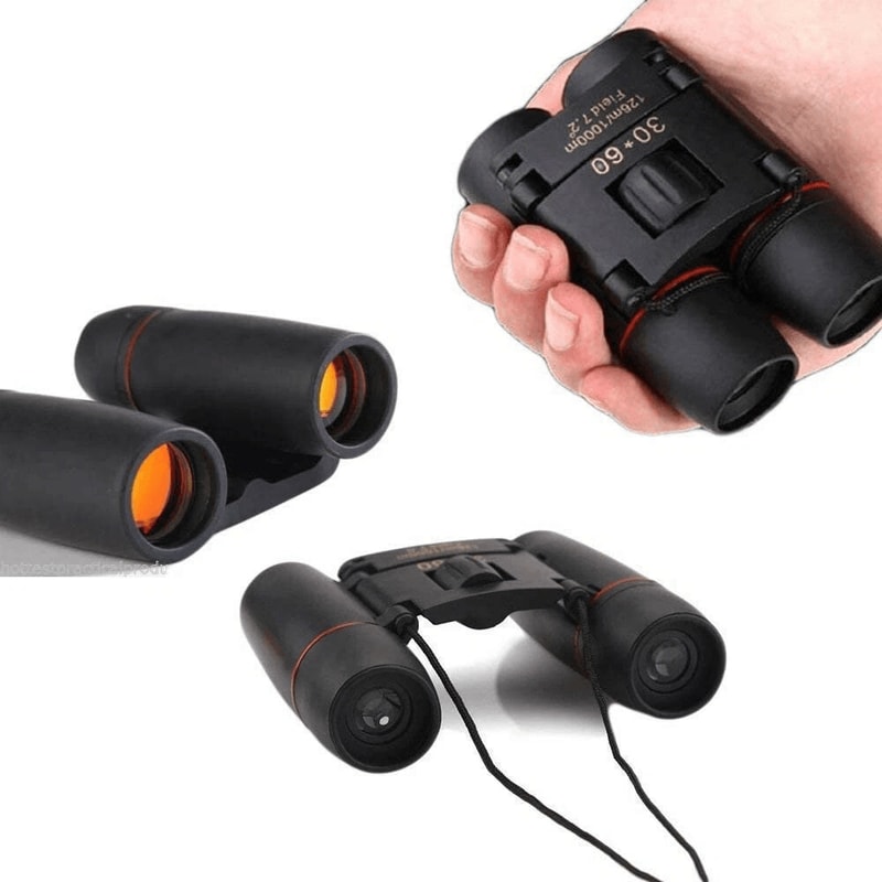 Compact Binoculars With Zoom Outdoor Travel Telescope For Hunting Birdwatching DayNight Use 1