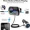 Handsfree Bluetooth FM Transmitter Car Kit Wireless MP3 Player USB Adapter For Easy Connectivity 7
