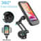 Motorcycle Handlebar Phone Mount With Waterproof Case For IPhone Samsung 8