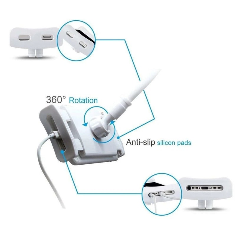 Flexible Phone Stand Holder Universal Mount For Car Bed Desk Adjustable Holder For IPhone Samsung 3