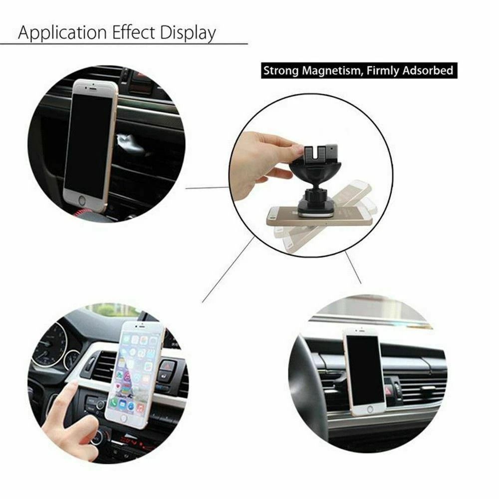 Magnetic Car Mount Holder CD Slot Air Vent Stand For Phone GPS 7