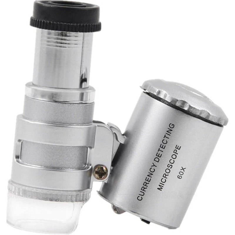 Magnifying Loupe With LED Light For Jewelers Watchmakers Portable Jewelry Magnifier 0