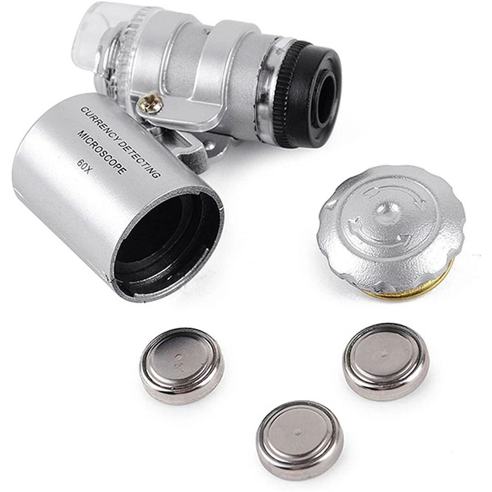 Magnifying Loupe With LED Light For Jewelers Watchmakers Portable Jewelry Magnifier 6