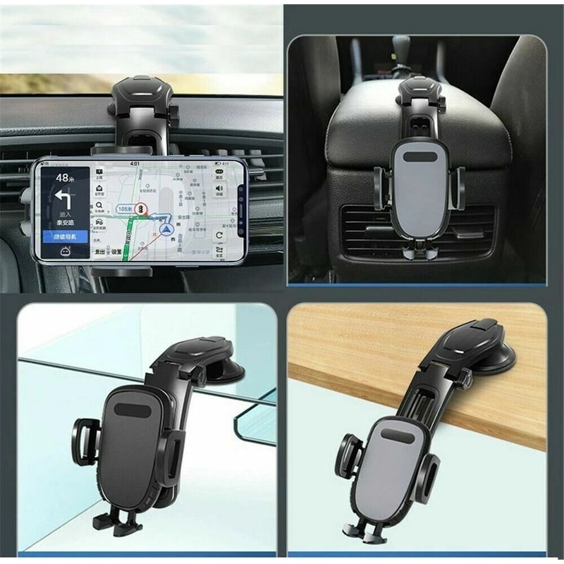 Car Windshield Mount Holder For IPhone Samsung GPS Devices 5