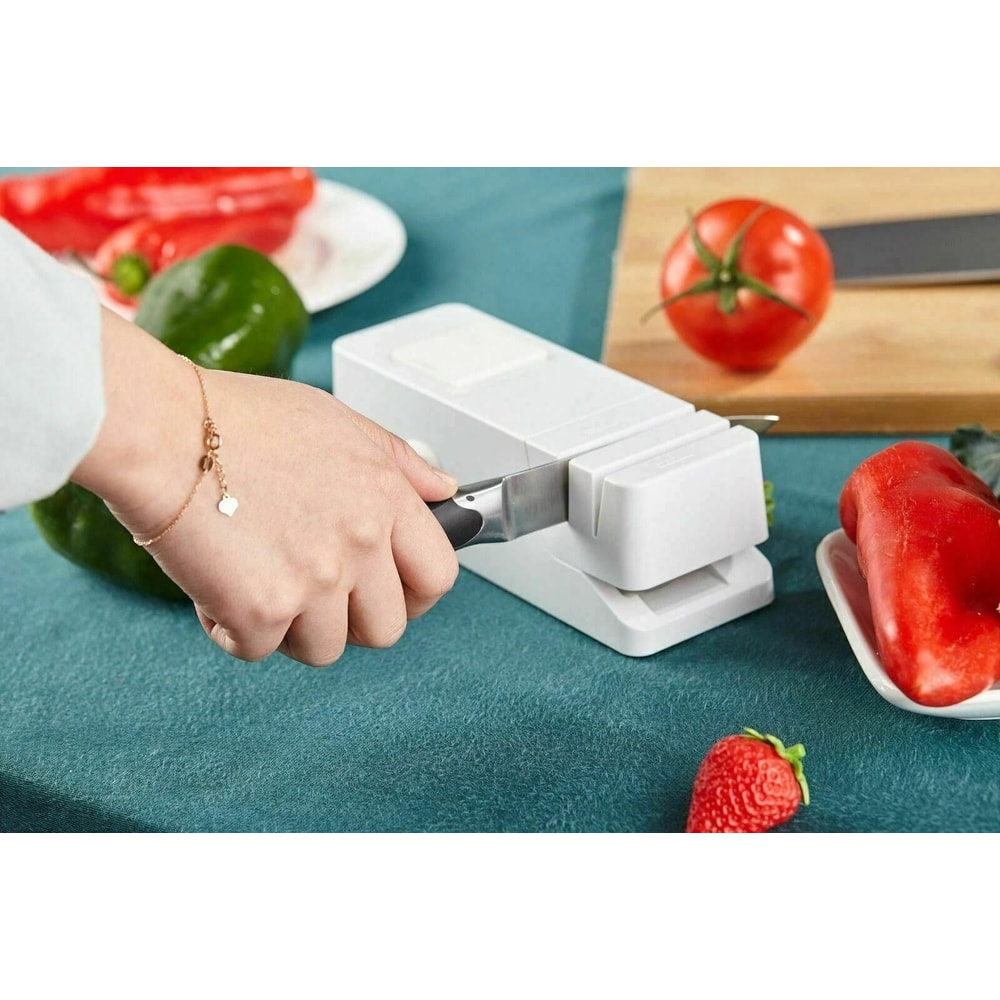 Multi Task Electric Knife And Scissor Sharpener For Machetes More Fast Grinding Machine For Effort 2