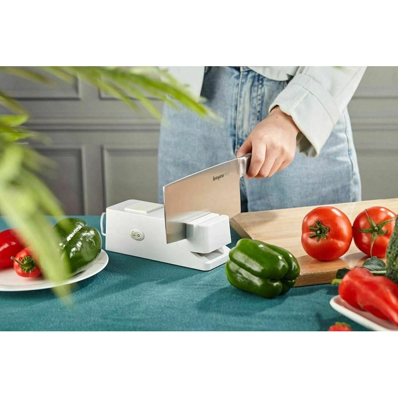 Multi Task Electric Knife And Scissor Sharpener For Machetes More Fast Grinding Machine For Effort 3