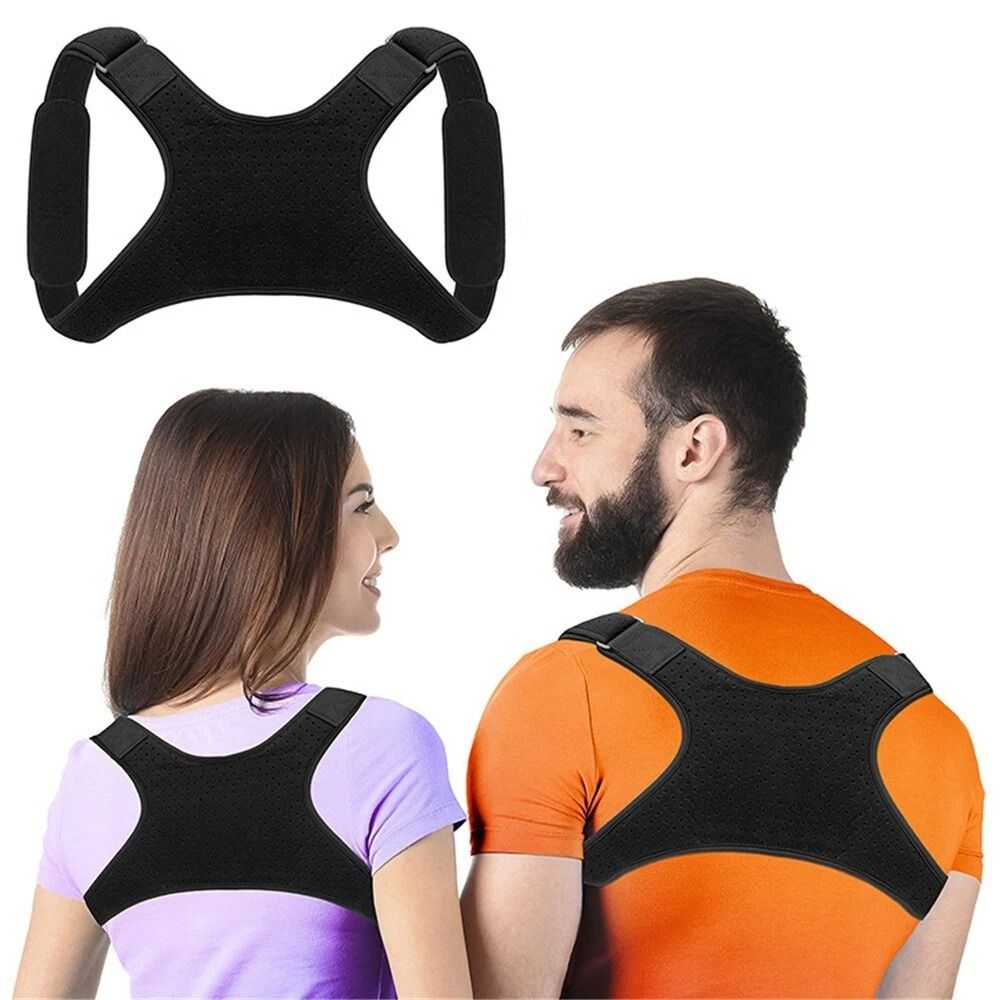 Adjustable Posture Corrector Back Shoulder Support Brace For Men And Women 0