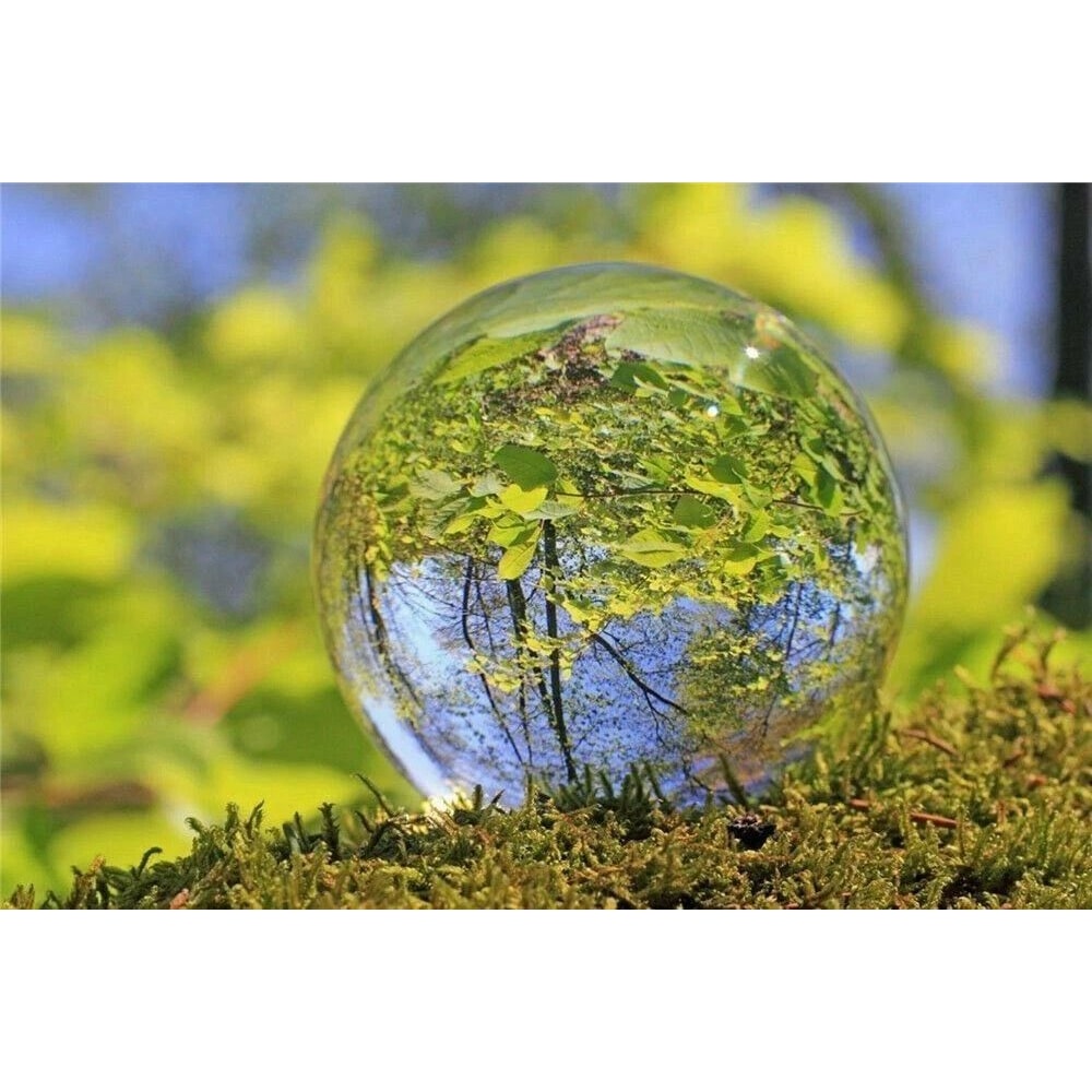 Photography Crystal Ball Sphere Lensball Clear Photo Prop For Stunning Photography And Decoration 0