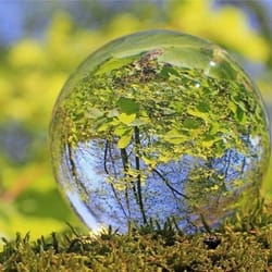 photography crystal ball sphere lensball clear photo prop for stunning photography and decoration