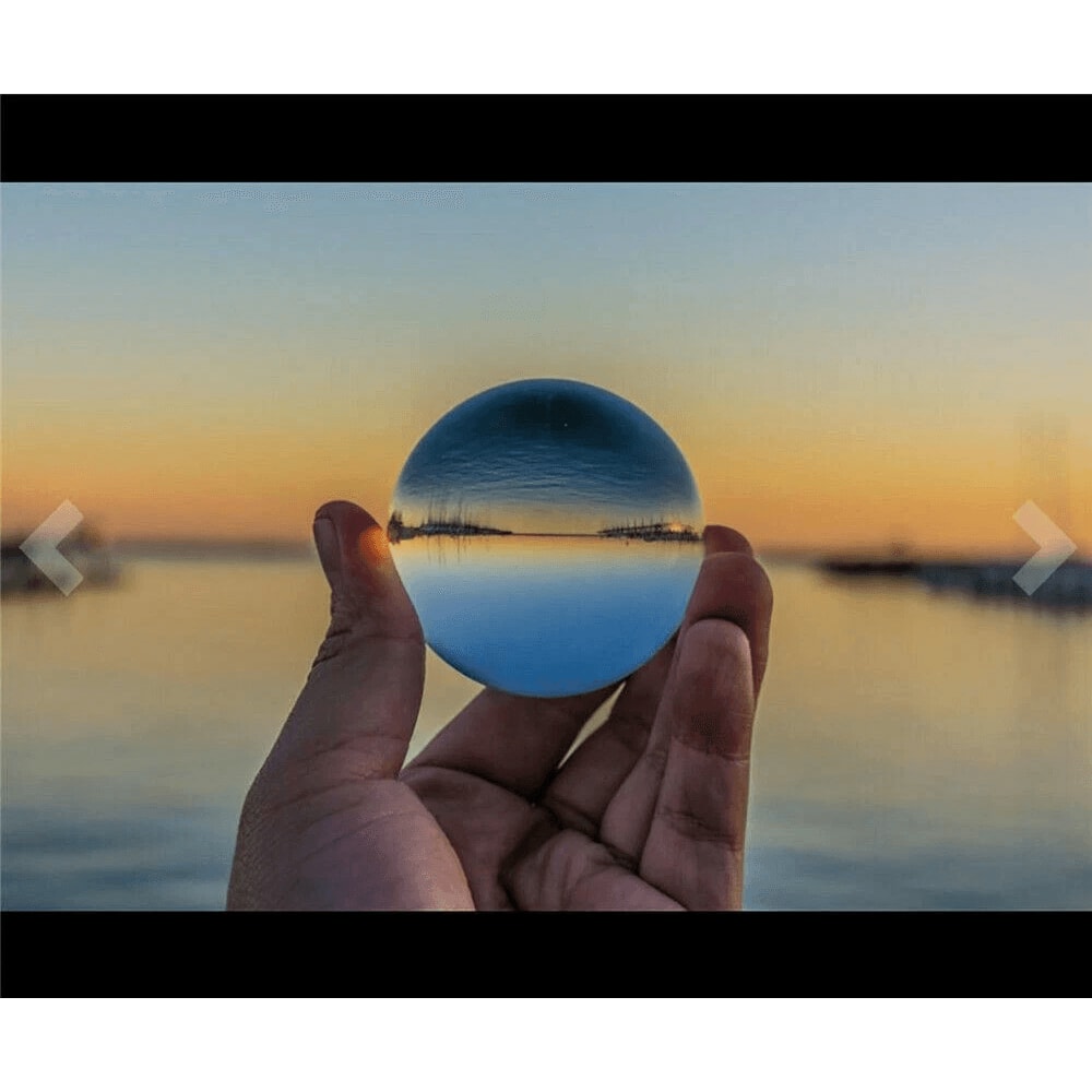 Photography Crystal Ball Sphere Lensball Clear Photo Prop For Stunning Photography And Decoration 1