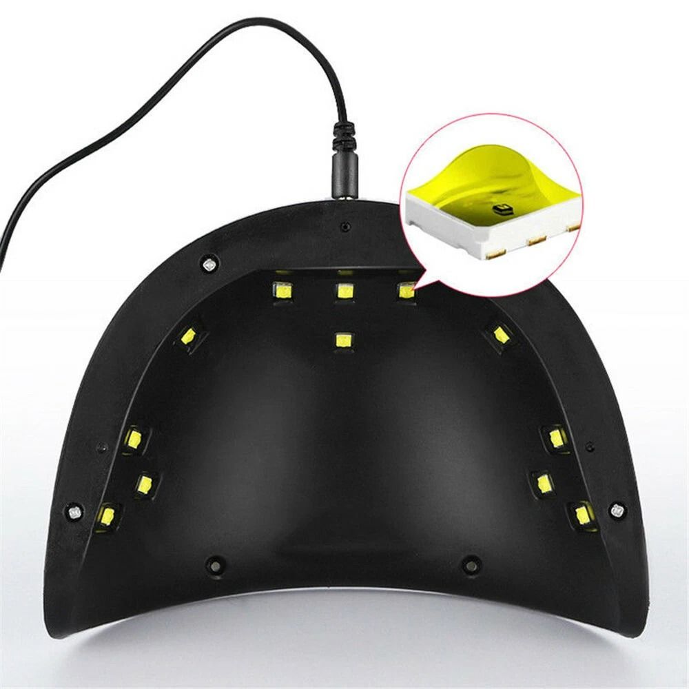 Nail Polish Dryer Pro UV LED Lamp For Acrylic Gel Curing Manicure Timer Curing Light 3