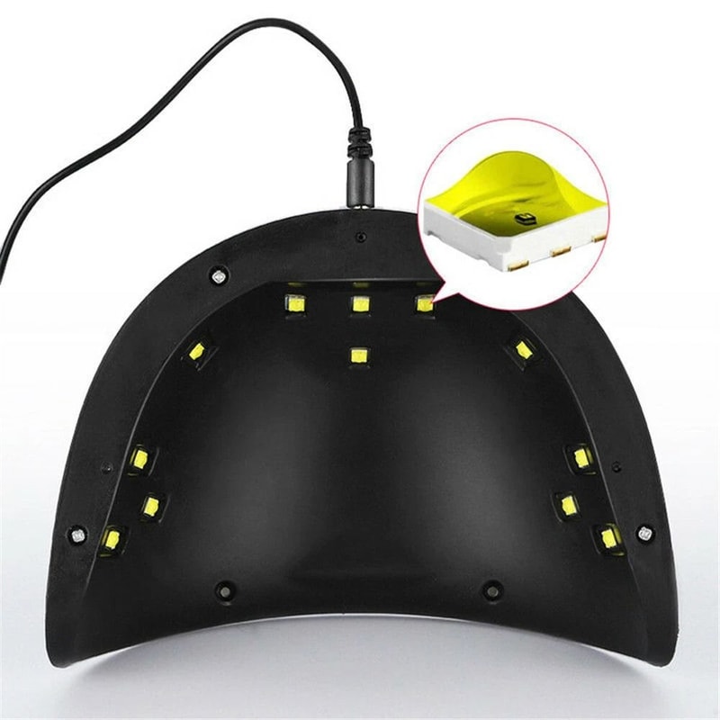 Nail Polish Dryer Pro UV LED Lamp For Acrylic Gel Curing Manicure Timer Curing Light 3