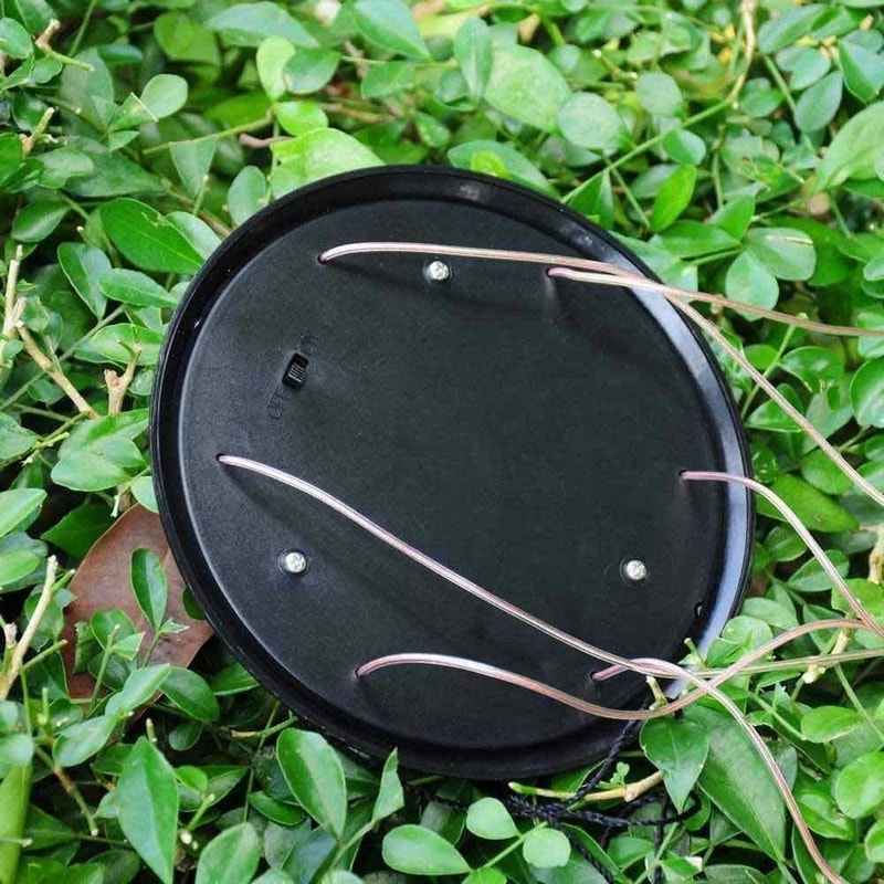 Color Changing LED Solar Powered Hummingbird Wind Chime Lights For Yard Garden 1