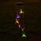 Color Changing LED Solar Powered Hummingbird Wind Chime Lights For Yard Garden 0