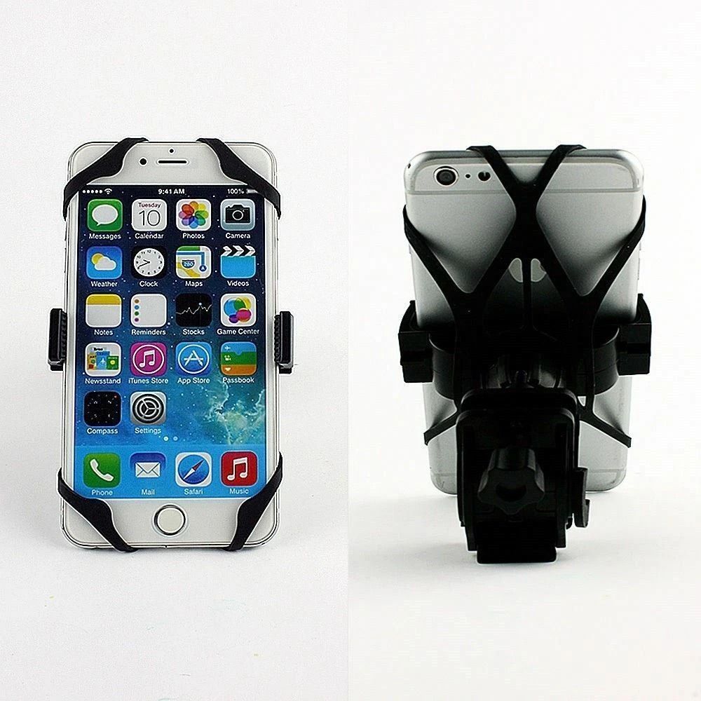 Universal Adjustable Cell Phone Holder For Motorcycle Bicycle Handlebar Mount Universal Fit For Al 1