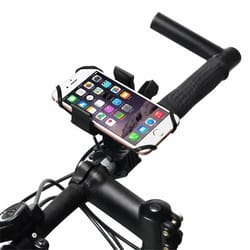 universal adjustable cell phone holder for motorcycle & bicycle handlebar mount universal fit for all phones