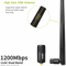 Mini Dual Band WiFi Adapter USB Dongle HighSpeed Wireless Connectivity 4