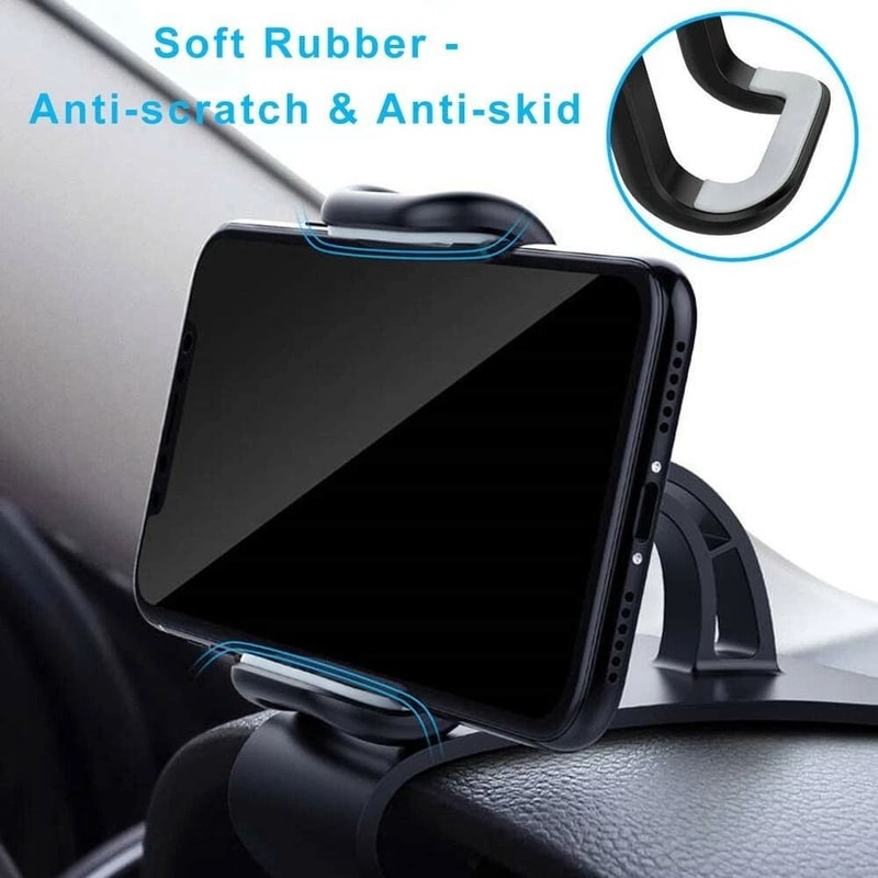 Universal Cell Phone GPS Car Dashboard Mount Holder Stand Clipon Cradle For Easy Car Navigation 2