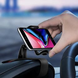 universal cell phone gps car dashboard mount holder stand clip-on cradle for easy car navigation
