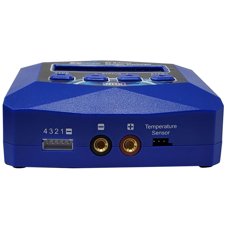 Fast Charger For LiPo LiFe And NIMH Batteries Supports XT60 EC3 Deans XT90 EC5 3