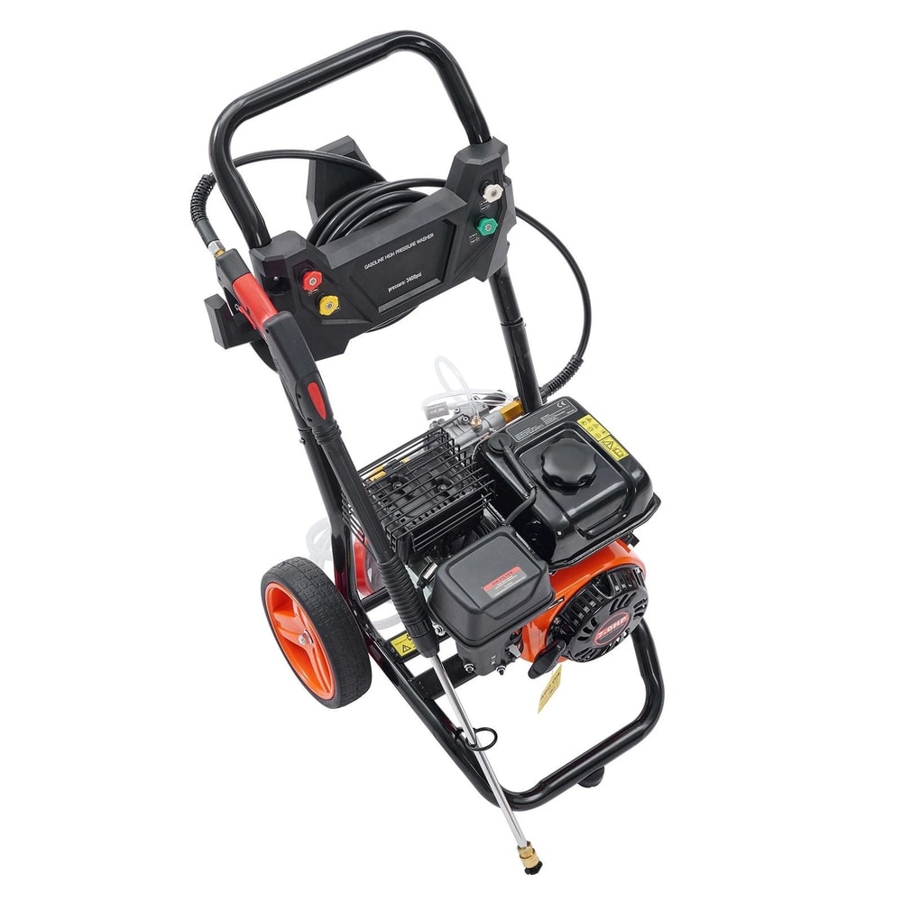GPM Gas Pressure Washer With 5 Nozzles For Heavy Duty Outdoor Cleaning 3