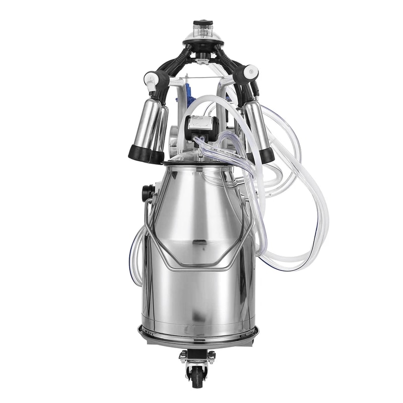 Electric Cow Milking Machine Stainless Steel Milking Equipment For Efficient Dairy Collection 3