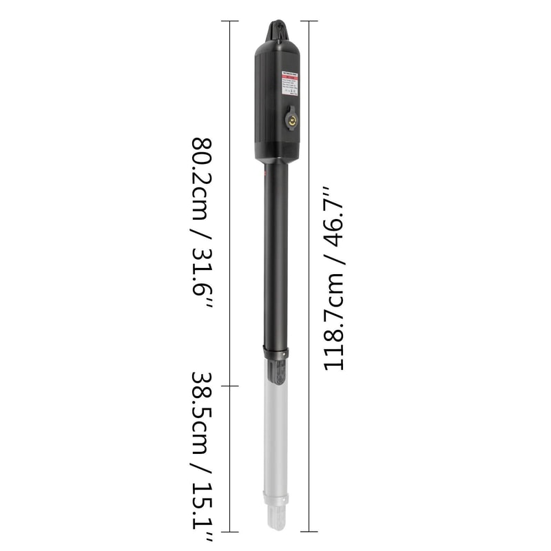 Heavy Duty Dual Swing Gate Opener Long Remote Controlled Automatic Gate 5