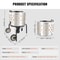 Chicken Plucker Machine Stainless Steel Drum Motor Feather Plucker For Fast Poultry Processing 3