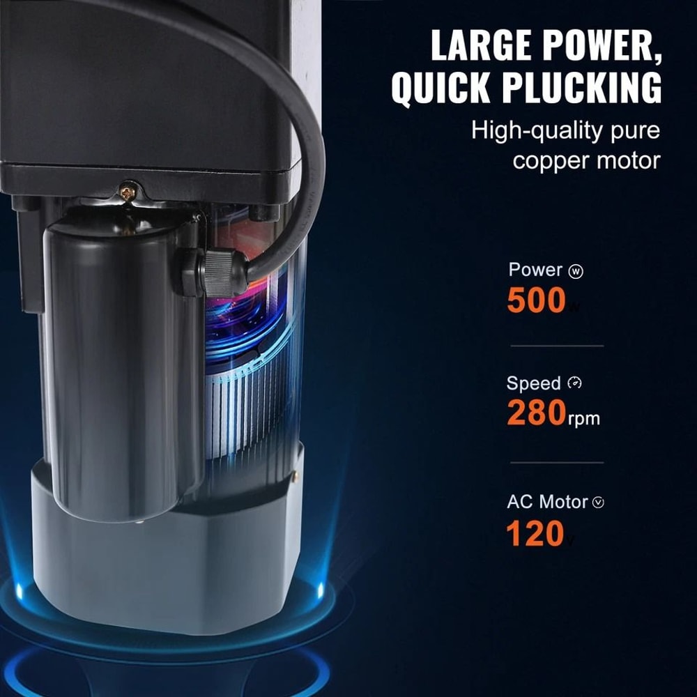 Chicken Plucker Machine Stainless Steel Drum Motor Feather Plucker For Fast Poultry Processing 7