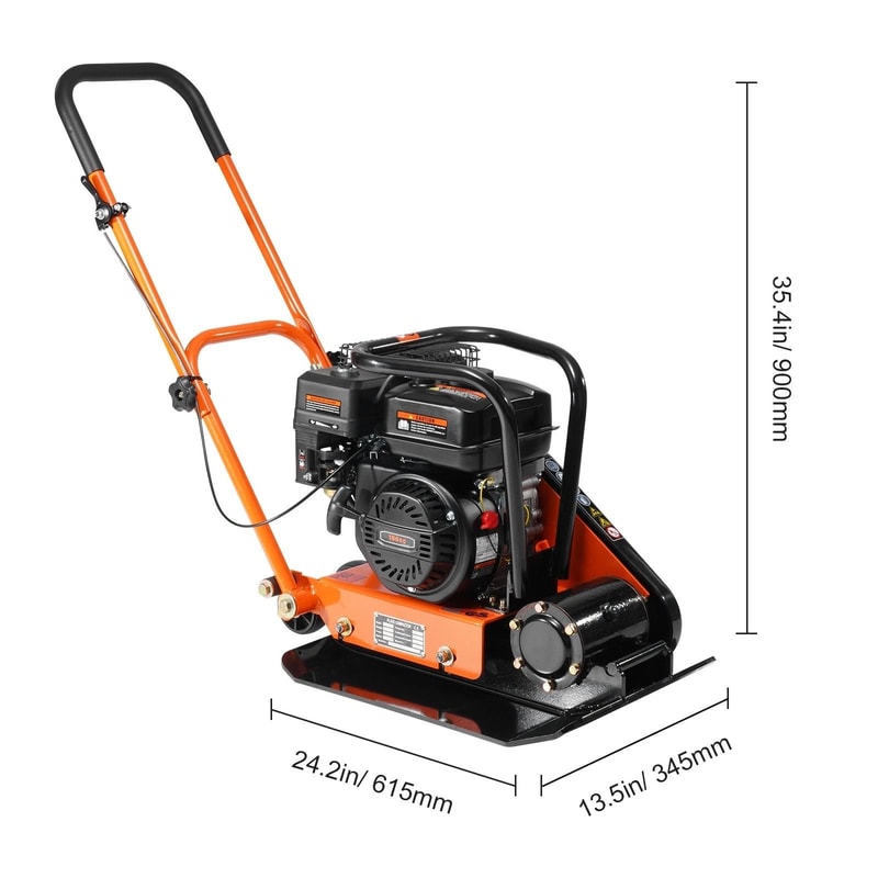 Walk Behind Plate Compactor Tamper With Engine EPA CARB Certified Durable And Powerful For Constru 3