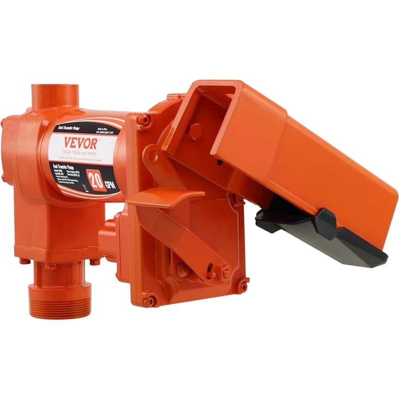 Fuel Transfer Pump With Hose Nozzle Gasoline And Diesel Pump For Efficient Fuel Transfer 1