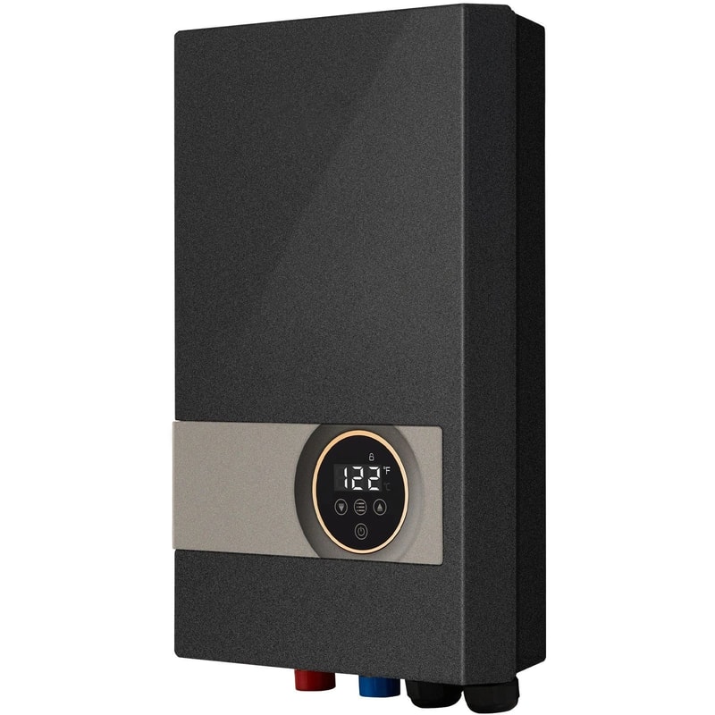 Tankless Water Heater With LED Display Instant Hot Water Boiler Rated For Shower Bathroom 2
