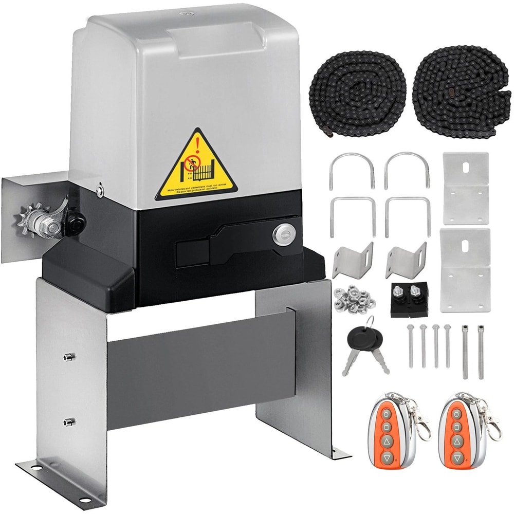 Automatic Sliding Gate Opener With 2 Remote Electric Door Operator For Smooth Access 8