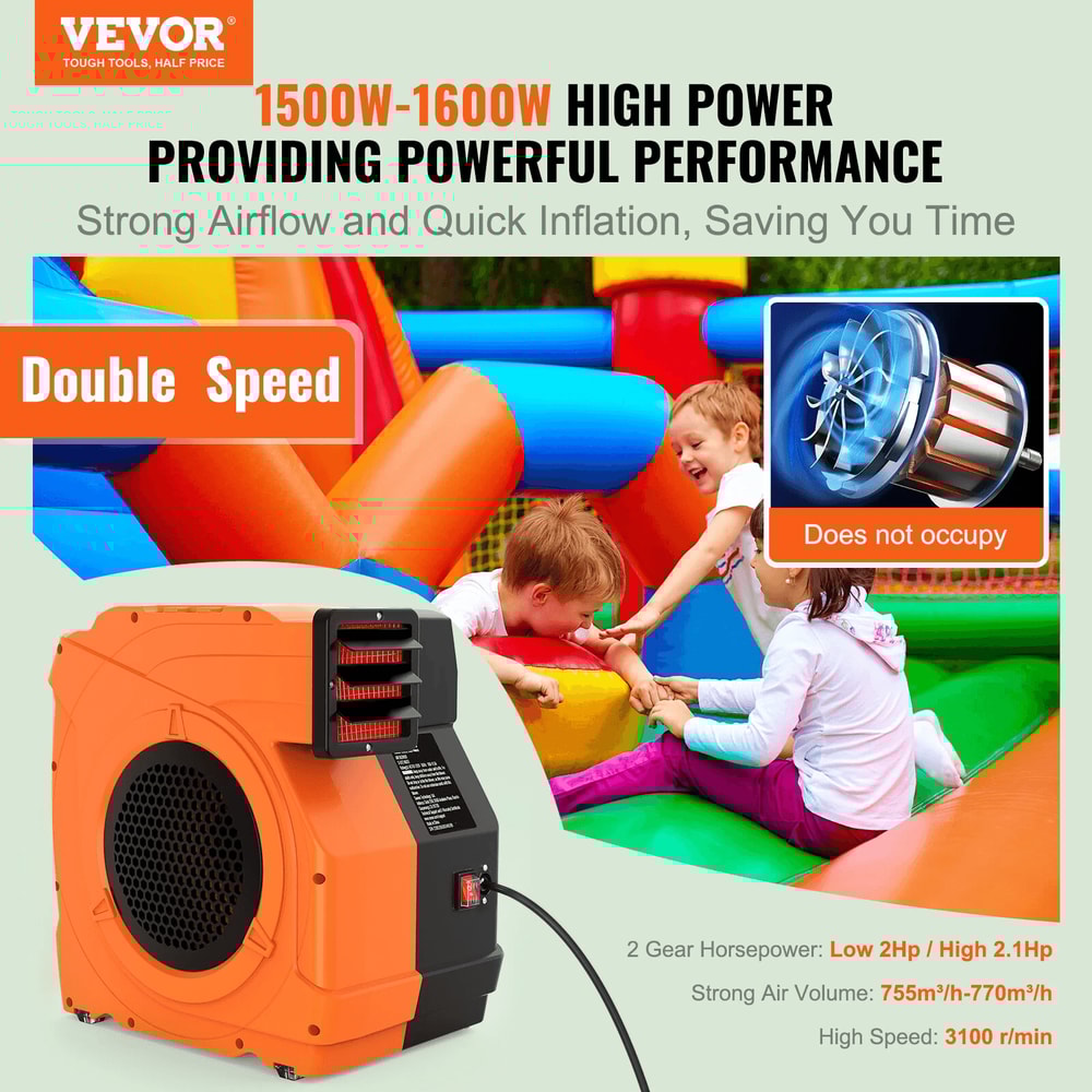 Inflatable Bounce House Blower Air Pump Fan 6