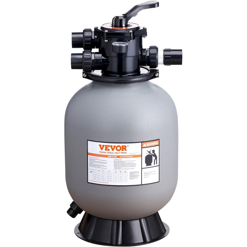 Above Ground Pool Sand Filter With 7 Way Valve For Efficient Pool Maintenance 9