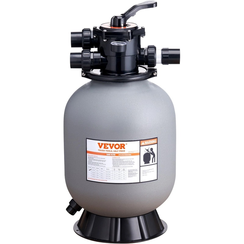 Above Ground Pool Sand Filter With 7 Way Valve For Efficient Pool Maintenance 9