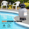 Above Ground Pool Sand Filter With 7 Way Valve For Efficient Pool Maintenance 8