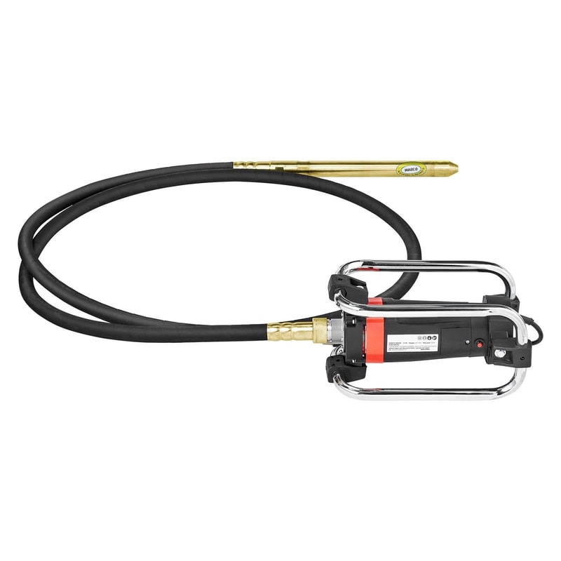 Electric Concrete Vibrator Poker For Air Bubble Removal Durable Efficient Heavy Duty Concrete Tool 2