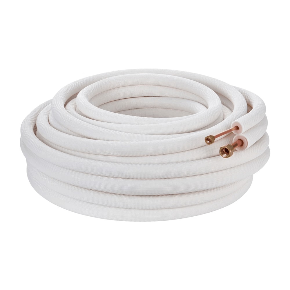 Heavy Duty Mini Split Line Set 50ft Insulated Copper Tubing For Ductless AC Installation 1