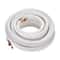 Heavy Duty Mini Split Line Set 50ft Insulated Copper Tubing For Ductless AC Installation 2
