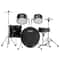 Drum Set Complete Adult Drum Kit With Cymbals Hardware And Throne For Beginners And Musicians 1